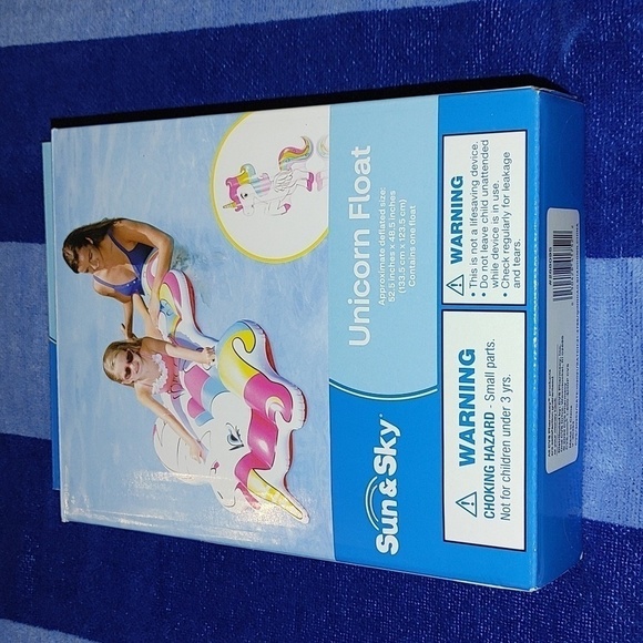 NWT Sun & Sky Unicorn Float for kids 3 & up - Picture 1 of 7